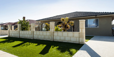 Perth Homes Turn to Decorative Limestone Walls